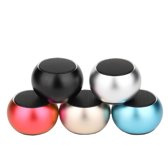 Hot-selling 360-degree Surround Sound Metal Multi-color Wireless Mini Speaker