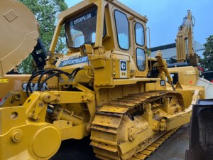 รถดันดินมือสอง Caterpillar D7G รุ่นปี 2024 กำลังขายดี ความจุดันดิน 3.2 เมตร กำลัง 112 กิโลวัตต์ พร้อมมอเตอร์ แบริ่ง เครื่องยนต์ และชุดเกียร์ - Product Image 6