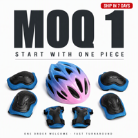 Ensemble de casque de sécurité pour cyclisme, directement de l'usine, avec protections pour genoux, coudes et poignets, coque en PC EPS PP, pour le roller