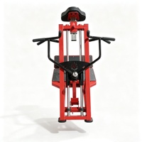 Machine à Rameur Incliné Professionnelle à Barre en T, Direct Usine, avec Manchon de Chargement Large et Cadre Anti-Vibration, Équipement d'Entraînement de Force Dorsale pour Salle de Sport