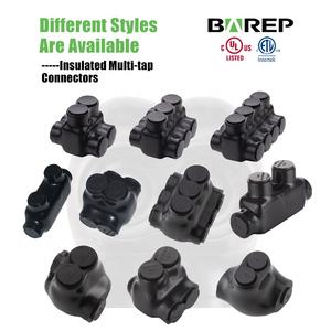 Клеммная колодка Barep <span class=keywords><strong>2</strong></span>-6AWG, <span class=keywords><strong>3</strong></span>-контактная, 600В, изоляционная, для быстрого соединения проводов, многоканальная, для электрических кабелей - Product Image 4