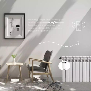 BRT-100 di Beca attuatore termostatico ad alta efficienza energetica Smart Life Room valvole <span class=keywords><strong>per</strong></span> radiatori WiFi/Zigbee programmabili hotel appartamenti - Product Image 6