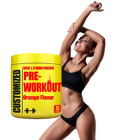Supplément de poudre de musculation pré-entraînement de haute qualité échantillon gratuit de vente chaude pour adultes