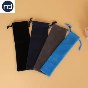 RR唐纳利环保定制小棉帆布亚麻包装拉绳袋笔收集拉绳长袋