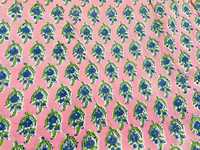 Bata Kimono de Algodón Transpirable con Estampado Floral en Bloques Diseñada para Mujer, para el Hogar y para Dormir