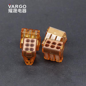 Bloque de Terminales de Inserción de 6 Polos Ys Ys-606, 24A 450V, Tipo Barrera, Transparente, Interfaz Estándar - Product Image 3