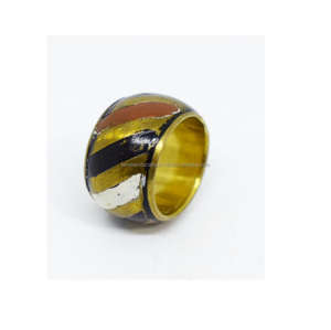 Bague pour homme, anneau en acier inoxydable, Style Hip hop, couleur or, noire, bijoux, tendance 2020 - Product Image 3