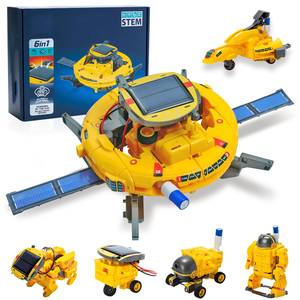 Jouets pour garçons, kit STEM, construction d'un robot scientifique à énergie solaire, cadeau d'anniversaire, jouets STEM pour enfants - Product Image 1