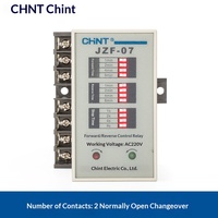 Contrôleur automatique marche-arrêt CHINT JZF-07, triphasé AC380V, relais temporisé réglable pour moteur, interrupteur AC220V normalement fermé