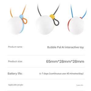 Juguetes Robóticos Inteligentes <span class=keywords><strong>para</strong></span> Niños Preescolares con Pantalla OLED de Plástico ABS, Ideales <span class=keywords><strong>para</strong></span> el Aprendizaje del Idioma, Actividades de Inteligencia e Historias - Product Image 6