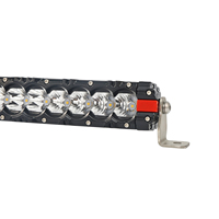 Nouvelle barre lumineuse LED Dream Parts série DP-08A 150 watts 12-32V DC ultra-mince IP68 étanche noir semi-brillant LED Flood/Spot/Combo