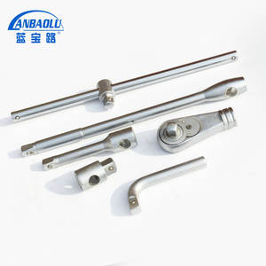 Anbaolu – jeu de clés à douille robustes, 26 pièces, en acier au chrome vanadium métrique, qualité industrielle, pour la réparation automobile et l'usage domestique - Product Image 1