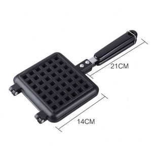 Traditional <b>Waffle</b> <b>Maker</b> Pan Mold Waffler Press Plate Cooking Baking Tool - Product Image 2