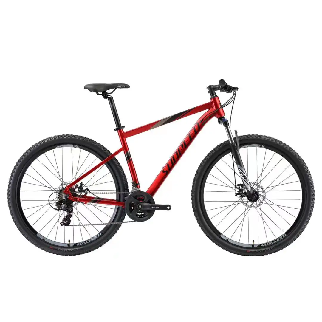 Bicicletta con telaio in alluminio mtb 24 velocità 6061 economica di alta qualità