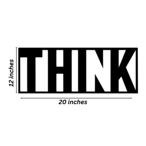 Panel Decorativo de Pared THINK, Arte Moderno Decorativo en 3D para el Hogar, Arte de Pared de Hierro Metálico Tejido con Ratán y Pasto Marino para Decoración de Sala de Estar y Dormitorio - Product Image 2