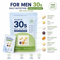 Pack Nutrition Quotidienne Homme – Complément Ciblé pour les 20, 30, 40, 50, 60 ans – Soutien Complet au Bien-être – Marque Privée OEM ODM