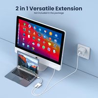 USB-C zu HDTV Digital AV Adapter mit 4K 60Hz HD Video- & Audioausgang, 100W Schnellladung, für iPhone 16 17/iPad/MacBook Pro/Air