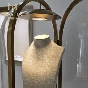 Vitrine à bijoux MASTER en forme <span class=keywords><strong>de</strong></span> <span class=keywords><strong>phare</strong></span>, haute transparence, pour exposition <span class=keywords><strong>de</strong></span> <span class=keywords><strong>pierres</strong></span> précieuses, idéale pour les magasins <span class=keywords><strong>de</strong></span> bijoux. - Product Image 3