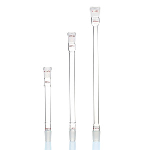 <span class=keywords><strong>CE</strong></span> ISO ile laboratuvar cam eşyaları uzun borosilikat cam 100mm-600mm hava kondansatörü tüp - Product Image 2