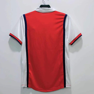 Maillot de football rétro saison 1998-1999 rouge HENRY <span class=keywords><strong>BERGKAMP</strong></span>, uniforme de football, maillots de club de football de la ligue - Product Image 2