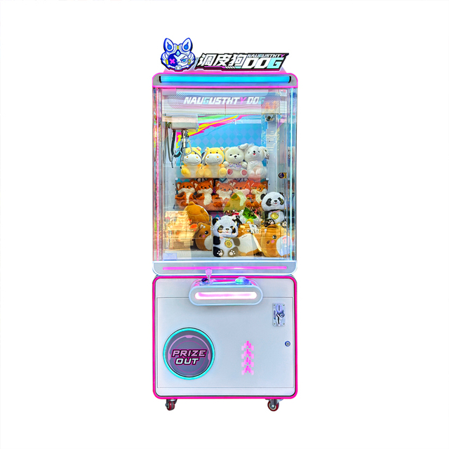 Single Player Plush Toy Claw Machine Coin-Operated Games Custom Language System Logo for Children Adult Commercial Claw Machine