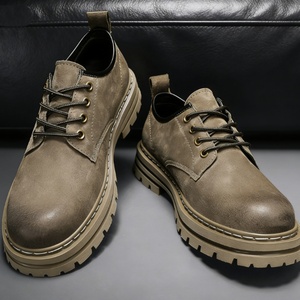 Botas Formales de Cuero Genuino para Hombre, Personalizables, de Lujo, Impermeables, con Cordones, para Oficina y Carrera Profesional - Product Image 5