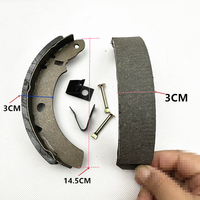 Sabot de frein en fer de haute qualité pour BAJAJ RE 225 pièces de rechange accessoires de moto à trois roues plaquettes de frein