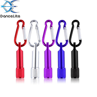 OEM LOGO Impression Promotion Cadeau gratuit A05 Mini porte-clés Lampe portable super mini lampe de poche Porte-clés coloré