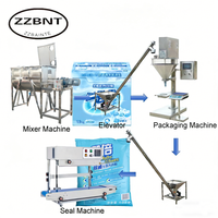Homogénéisateur en acier inoxydable ZZBNT pour petites entreprises, machine de mélange et d'emballage à engrenages motorisés pour la production de poudre de lessive