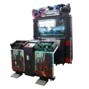 Machine de jeu d'arcade de tir à double canon Razing Storm de haute qualité, simulateur à monnayeur pour parc d'attractions - Product Image 3