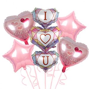 2023 Valentine's Day 18inch Round Colorful UV Printed Aluminium Foil <b>Balloon</b> Set for Valentine <b>Balloons</b> Kit <b>Decorations</b> - Product Image 5