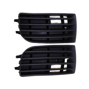 Volkswagen Golf 5 Mk5 Fog Light Bezels Lower Grille <b>ABS</b> Plastic Bumper Fit 2005-2009 - Product Image 4