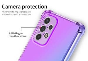 Coque pour Samsung A53 5G, coque de téléphone transparente, mignonne, dégradée, fine, souple, flexible, en TPU, antichoc pour Samsung Galaxy A53 <span class=keywords><strong>A33</strong></span> A13 A23 A73 - Product Image 5