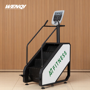 Stepmill de qualité professionnelle avec marches rotatives, suivi de la fréquence cardiaque, affichage numérique et cadre robuste pour l'exercice aérobie - Product Image 1