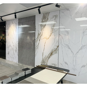 Panneau de cristal de carbone à haute densité feuilles de plastique Film anti-rayures couvert salle de bain cuisine utilisation panneaux muraux en mousse de PVC - Product Image 4