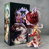 Studio Versie Collector Series GK Lufei Eiland Zonne God Fruit Vijf-traps Grote Vuist Handgemaakte PVC Model Speelgoed Nieuw 1:8 Schaal Merk...
