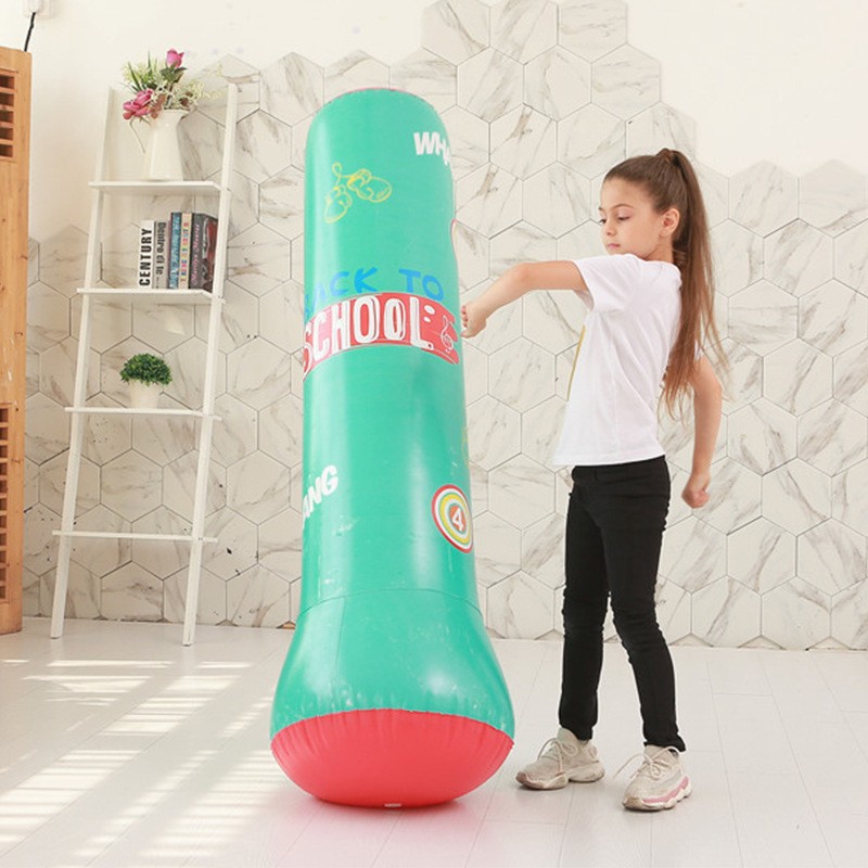 1.2 meters, letter boxing column, blue.