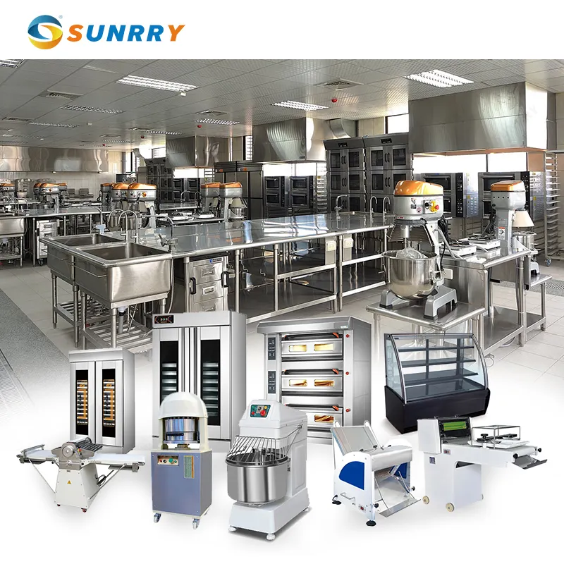 वाणिज्यिक बेकरी उपकरण बेकरी मशीनरी बेकरी पेस्ट्री मशीन के लिए औद्योगिक पाक उपकरण