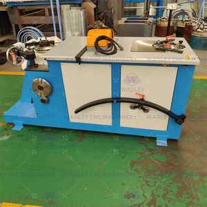 Máquina hidráulica duradera para fabricar codos redondos, máquina formadora de codos para conductos redondos - Product Image 4