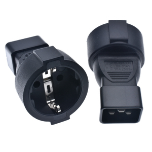 <span class=keywords><strong>Adattatore</strong></span> Spina Europea Schuko <span class=keywords><strong>Tipo</strong></span> <span class=keywords><strong>E</strong></span> 16A250V a Convertitore Ingresso C20 per PDU UPS Nuova Versione con Migliore Leggibilità - Product Image 2