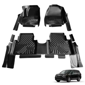 Alfombrillas/Tapetes para Auto KQD 5d, Protección Completa y Duradera para Honda CR-V 2017, Protege el Interior de tu Vehículo - Product Image 1
