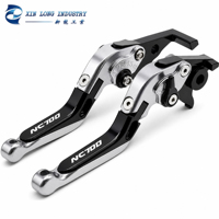 Palanca de Freno y Embrague Ajustable y Plegable CNC para Motocicleta HONDA NC700 NC750X NC750S 2016-2020