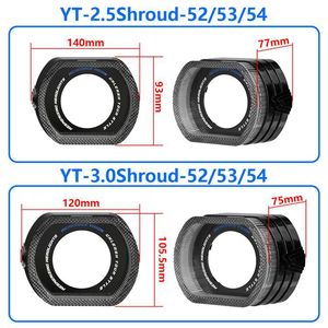 ฝาครอบไฟวงแหวน 5D Angel Eye ขนาด 2.5 3 นิ้ว สี่เหลี่ยม พลาสติก ติดตั้งง่าย สำหรับตกแต่งไฟรถยนต์ - Product Image 2