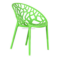 Chaise en PP, chaise en plastique moderne, chaise de salle à manger de loisirs, meilleure vente