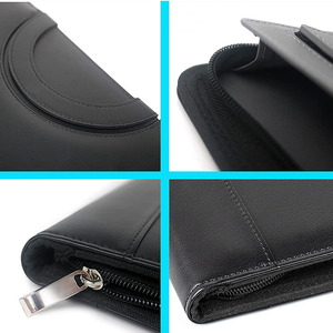 Không thấm nước Túi PU da văn phòng đa chức năng danh mục đầu tư kết hợp Tote Dây Kéo Túi kinh doanh tập tin Túi - Product Image 5