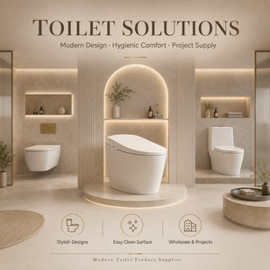 WC intelligent mural noir de conception moderne, personnalisé OEM, haut de gamme, avec double écran, siège chauffant et désodorisant, pour salle de bain - Product Image 3