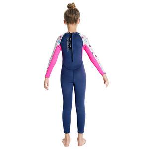 Enfants Garçons GirlsWetsuit poitrine zip surf Surf Spearfishing Maillots de bain Jumpsuit Rembourré Plongée sous-marine Triathlon Wet Suit - Product Image 4