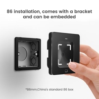 Lecteur de contrôle d'accès QR étanche IP66 Feocey FC7735 avec Ethernet PoE, contrôle d'accès RFID et lecteur de codes-barres pour kiosque, en matériau ABS, 13,56 MHz