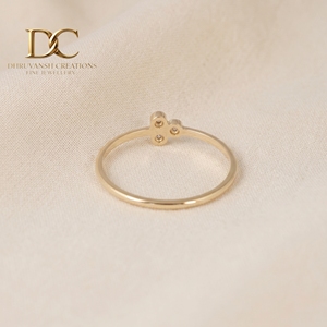 Anillo de Oro Sólido de 14 Quilates con Diamante Cultivado en Laboratorio, Corte Brillante, Certificado por IGI, para Compromiso, Creaciones Dhruvansh, Joyería de Lujo para Mujer - Product Image 2