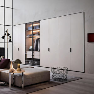 <span class=keywords><strong>Armoire</strong></span> de chambre BALOM sur mesure pour toute la maison, style moderne, avec portes vitrées et rangements - Product Image 1